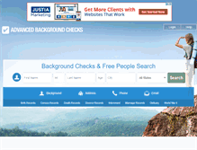 Tablet Screenshot of advancedbackgroundchecks.com
